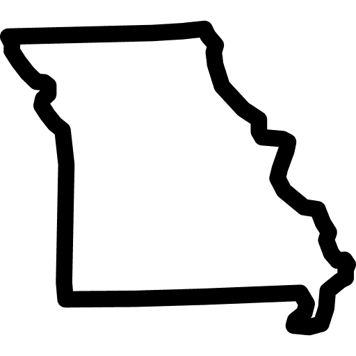 Missouri state outline
